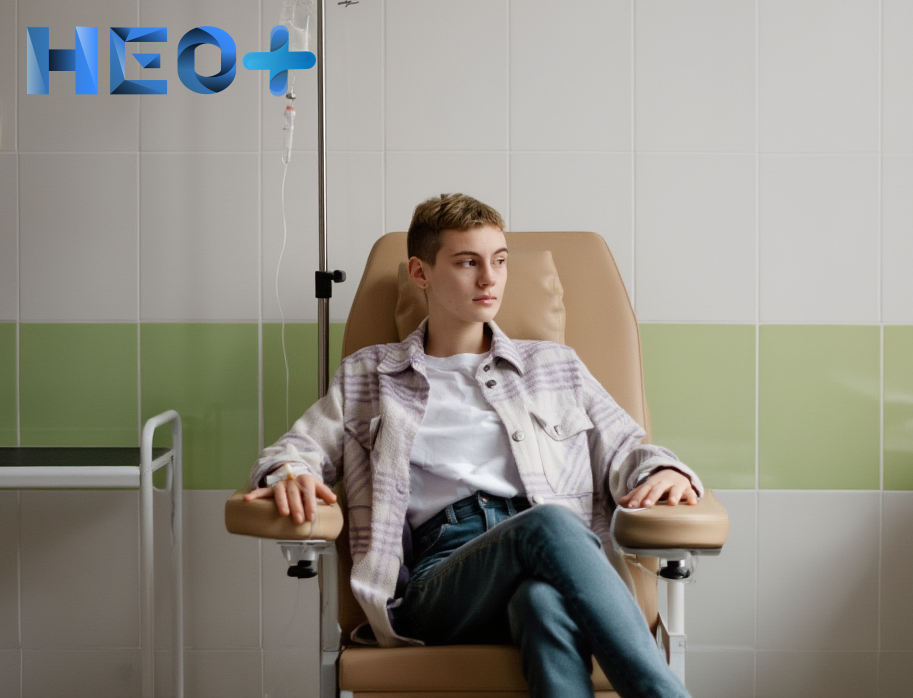 Пациент на детоксикации от наркотиков